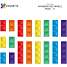 Connetix Ractangle Pack magnetsæt 18 dele - Rainbow