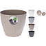 Plastikkrukke 22x19 cm – flere varianter – assorteret