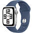 Apple Watch SE (2024) 40 mm GPS S/M - Silver Aluminium Sport Band