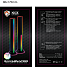 Nox illuminator LED gaminglys 2 stk.