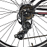 Puch Firestorm pige mountainbike 7 gear 26" 2024 - sort/rød