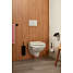 Haceka Kosmos toiletrulleholder med cover - mat sort