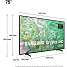 Samsung 75" CRYSTAL UHD TV TU75DU8005 (2024)