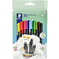 Staedtler Triplus fineliner 10-pak