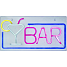 Salling bar skilt med LED