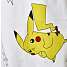 Pokemon T-shirt str. 110/116 - hvid