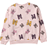 VRS børne sweatbluse str. 134/140 - rosa