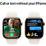 Apple Watch S10 Cell 42 mm S/M - Gold Titanium Sport Band