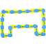Scoop fidget track
