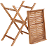 Pinilla bakke m. ben - teak