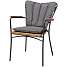 Kerteminde teak havestol, antracit stel