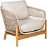 Jack loungesæt m. hynder - beige