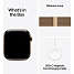 Apple Watch S10 Cell 42 mm - Gold Titanium Milanese Band