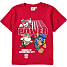 Paw Patrol T-shirt str. 98/104 - rød