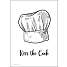Kiss the cook - 30x40 cm