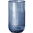 Lyngby vase blå glas