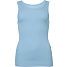 VRS dame rib tanktop str. L - lyseblå