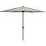 Orlando parasol - Sort/sandy grey