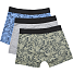 VRS børne 3-pak boxershorts str. 98/104 - grøn/grå/blå