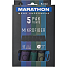 Marathon herre 5-pak tights str. 2XL - sort