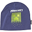 Minecraft børne hue str. onesize - blå