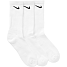 Nike 3-pak strømper str. 42/46 - hvid
