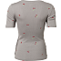 VRS dame rib T-shirt str. XL - grå