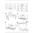 Carlton havebord 150 cm - sort