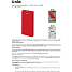 SBS powerbank 10.000 mAh - rød