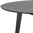 Roxby rundt spisebord - sort