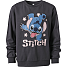 Stitch sweatbluse str. 146/152 - grå