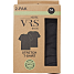 VRS herre 2-pak T-shirt str. 2XL - sort