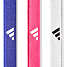 Adidas hårbånd 3-pak - hvid, pink og blå