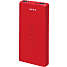SBS powerbank 10.000 mAh - rød
