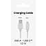 Sinox USB-A til USB-C kabel 1 meter - hvid