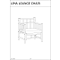 Lima loungestol - bambus