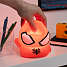 Marvel Spider-Man natlampe - rød