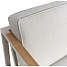 Ohio 3-personers loungesofa - sandy grey