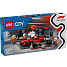 LEGO City F1 pitstop og pitcrew med Ferrari-bil 60443
