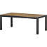 Canberra udtræksbord 100x 205/275 cm. Teak look