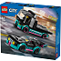 LEGO City Racerbil og biltransporter 60406