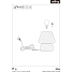 Ida mushroom bordlampe - hvid