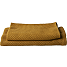 MAISON Lux vaffel Håndklæde - str. 70x140 cm - Karry Gul
