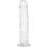 Willie City Klar dildo med sugekop 18 cm