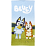 Bluey håndklæde - Bluey og Bingo