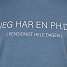 VRS herre T-shirt str. 2XL - blå