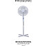Prosonic gulvventilator 45w - hvid