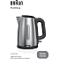 Braun purshine elkedel WK1500WH - sølv