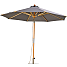 Laval parasol Ø 3m - grå