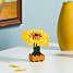 Plus-plus inspired Van Gogh Sunflowers